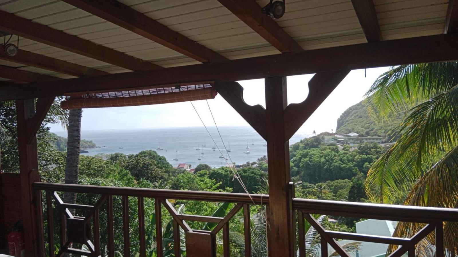 Les Hauts De Deshaies Bagian luar foto
