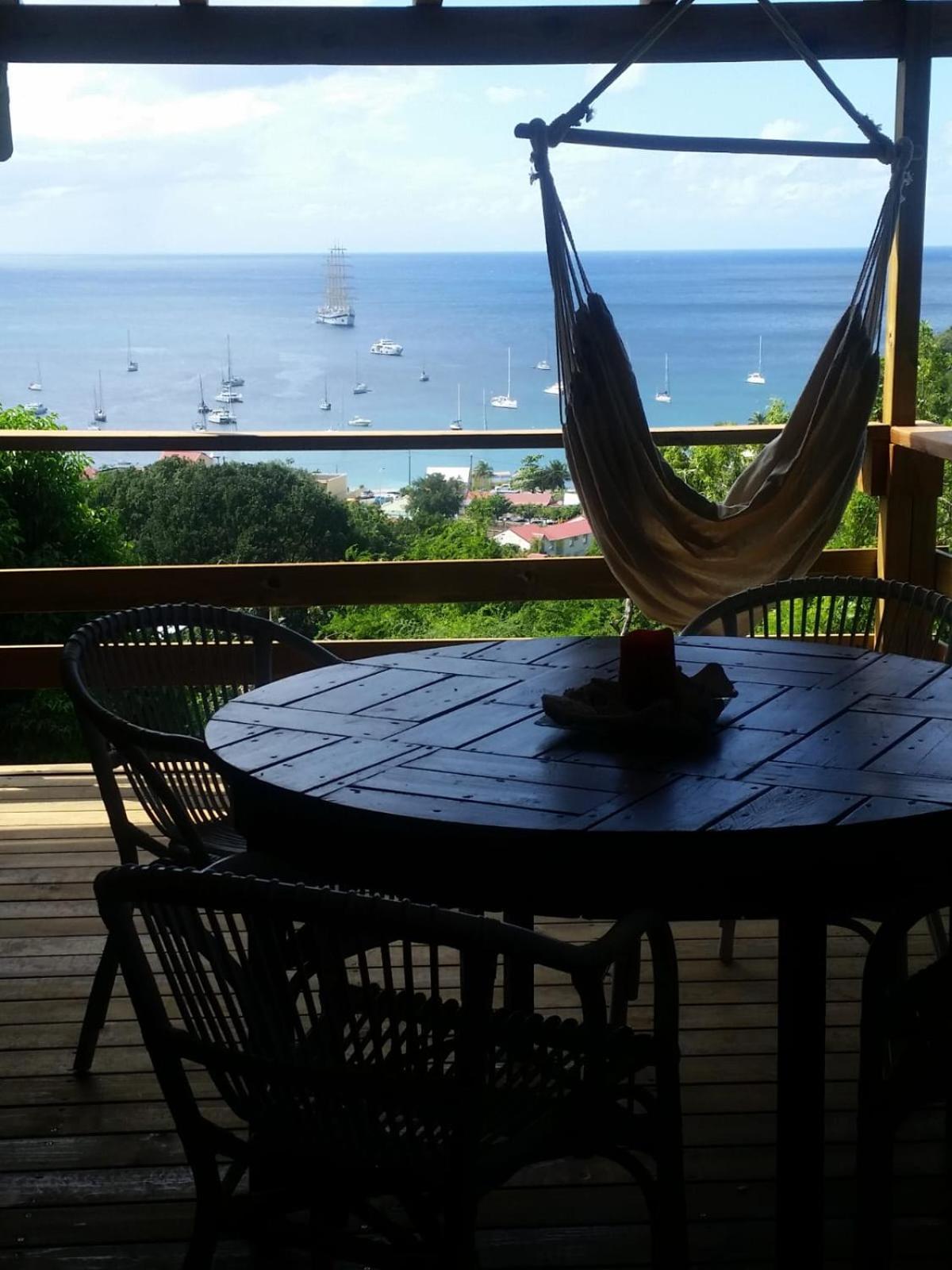 Les Hauts De Deshaies Bagian luar foto
